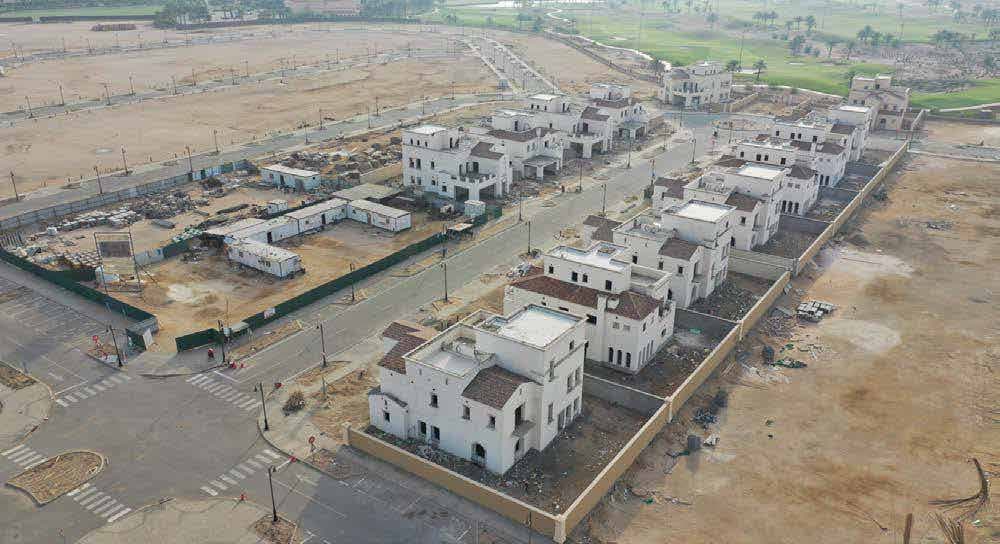 أعمال تشييد وتطوير سكني ضمن أعمال المقاولات
